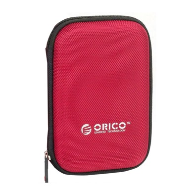 ORICO Zaštitna torbica PHD-25 za 2.5" prijenosni disk, crvena